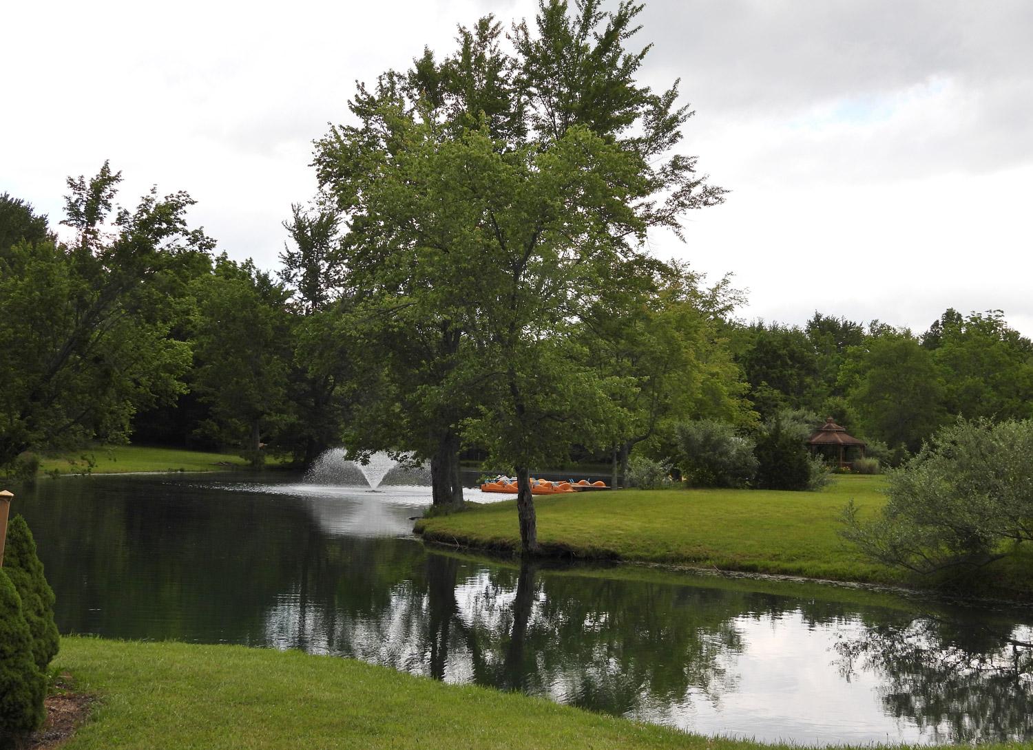 the lake at Woodland Lakes